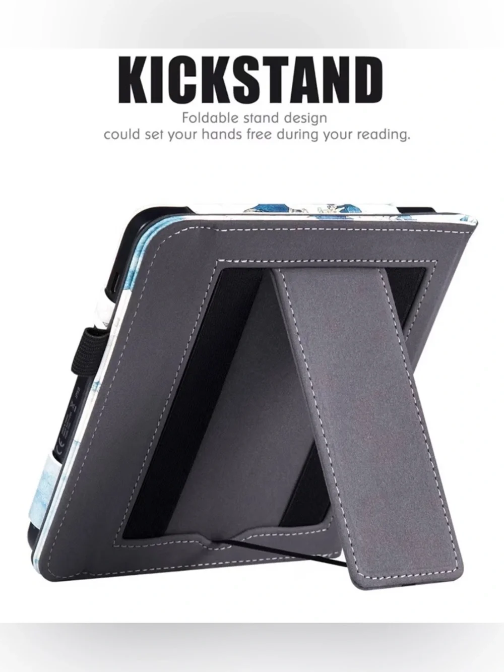PU Leather 7” Kobo Libra 2/H20 Magnolia Protective Case